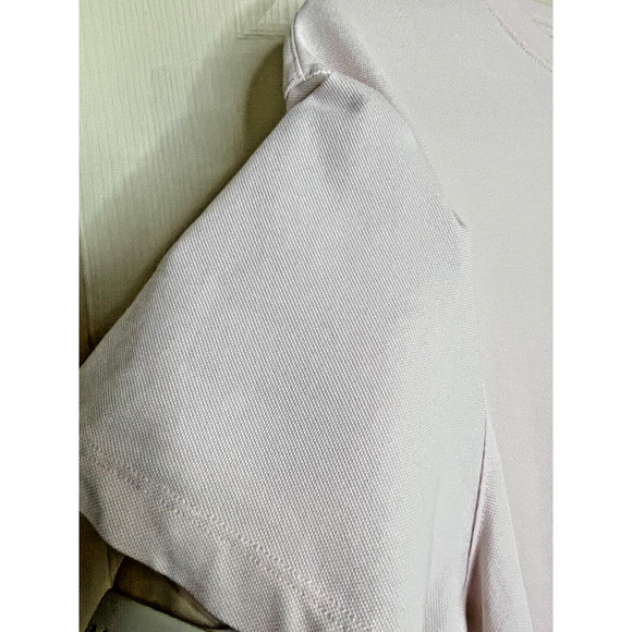 Michael Kors Men's Basic Crew Neck T-Shirt Pink Large with MK Logo - Picture 4 of 9